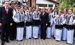 Predsjednica Republike Hrvatske Kolinda Grabar Kitarović posjetila je Rumunjsku i zajednicu karaševskih Hrvata iz Rumunjske, listopad 2017. god (3)